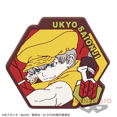 希少　レア　Dr.stone　缶バッジ　ホログラム　グラフアート　西園寺羽京 希少 レア Dr.stone 缶バッジ ホログラム グラフアート 西園寺羽