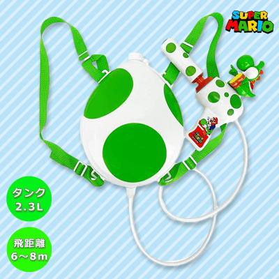 【グリーン】スーパーマリオタンク付水鉄砲