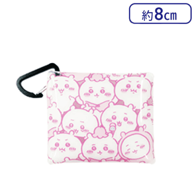 【ちいかわ総柄】ちいかわクリアマルチケース