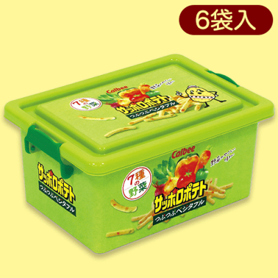 サッポロポテト　コンテナBOX(L)※賞味期限:2023/8