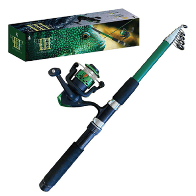 【グリーン】アルティメット フィッシング ロッド3 フォービギナーズ