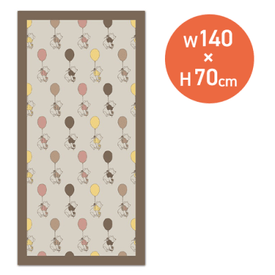 【バルーン】POOHラグジュアリーバスタオル