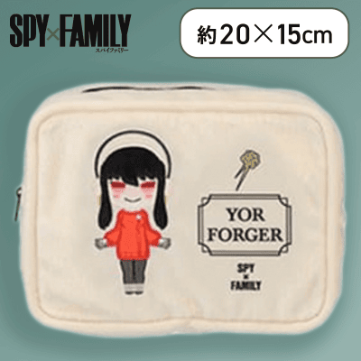 【ヨル】「SPY×FAMILY」　スクエアポーチ