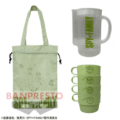 【グリーン】SPY×FAMILY ピクニックセットvol.2〜コップセット〜