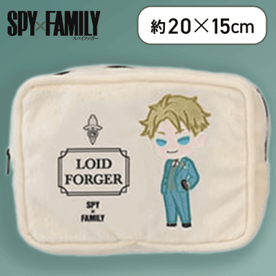 【ロイド】「SPY×FAMILY」　スクエアポーチ