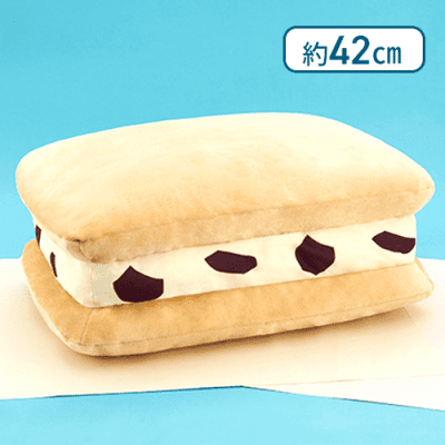 FANS レーズンバターサンドクッションXL プレミアム