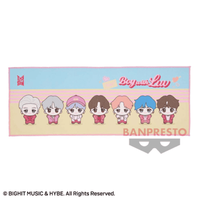 【ボーダー】TinyTAN Boy With Luv マイクロファイバータオル