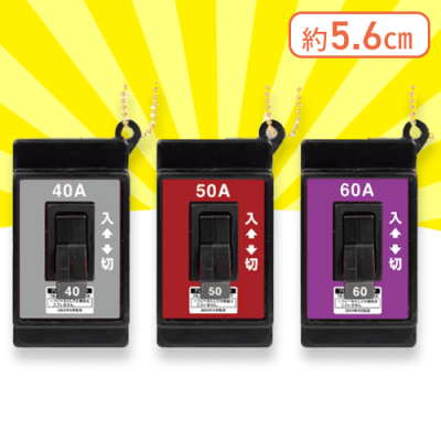 【40A 50A 60A】ブレーカースイッチ