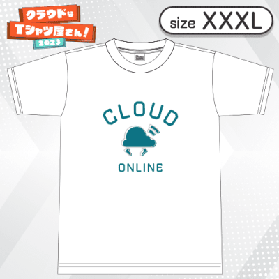 【ホワイト/XXXL】College-Tshirt