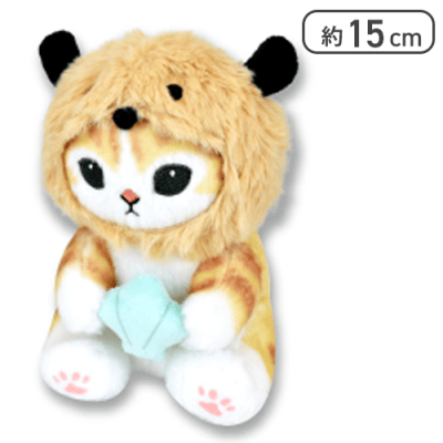 ラッコにゃん】mofusand 海の生き物にゃん3ぬいぐるみ