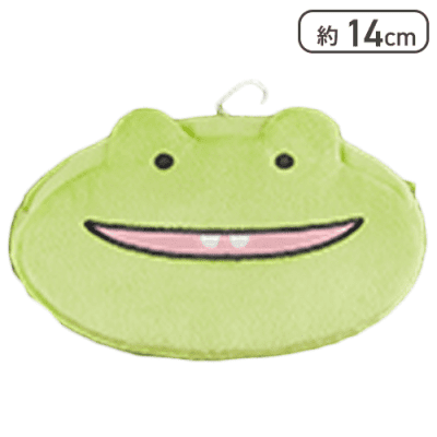 【スキップガエル先生(歯)】チキップダンサーズ ボールチェーン付きフェイスポーチ