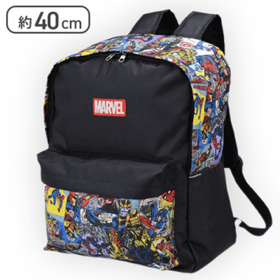 【B柄】MARVEL COMICS プラチナムザッカリュック