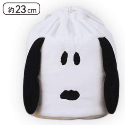 【ノーマル】SNOOPY プレミアム巾着バニティポーチ