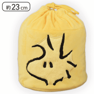 【ウッドストック】SNOOPY プレミアム巾着バニティポーチ