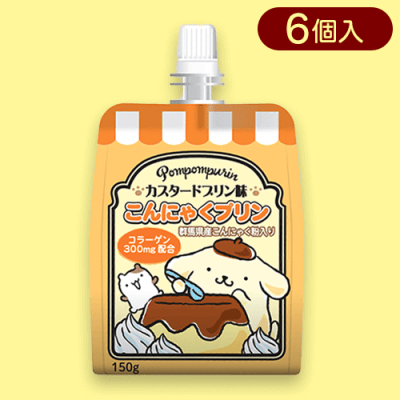 【カスタードプリン】サンリオこんにゃくゼリー※賞味期限:2023/10/10