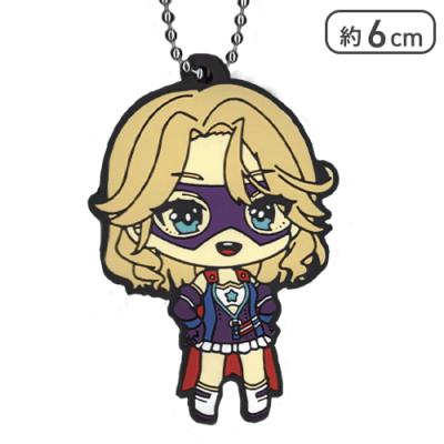 【キャロル・リーパー】ヘブンバーンズレッドラバーキーホルダー