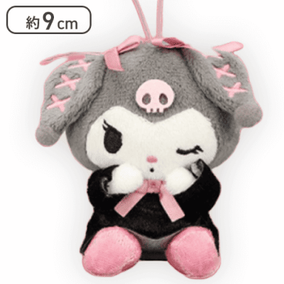 【ピンク】クロミ たれ耳リボンマスコット