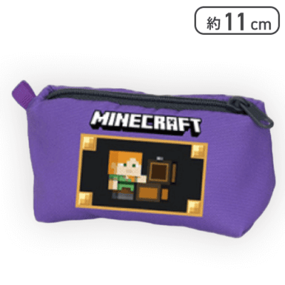 【パープル】マインクラフト実績アイコンミニポーチ