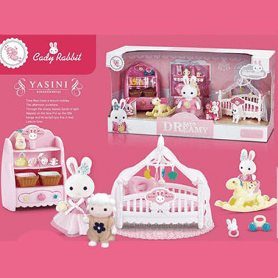 【ベビーベッド】ドリーミーファミリーペア