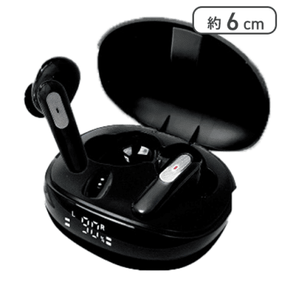 【ブラック】ノイズキャンセリングワイヤレスイヤフォン