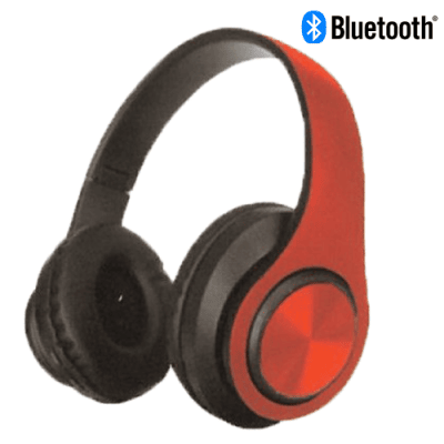 【レッド×ブラック】BTスコットヘッドホン７