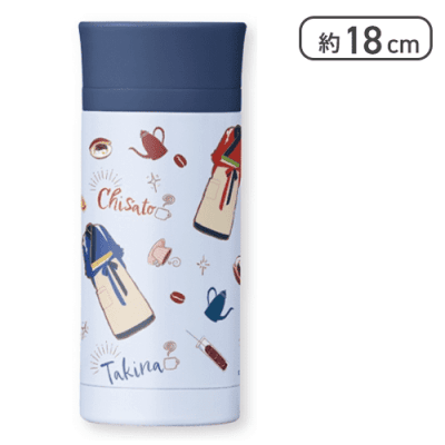 【ブルー】リコリス・リコイル ステンレスボトル