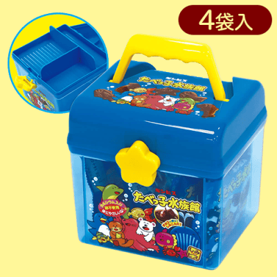 たべっ子どうぶつハンドル付ケース(水族館)※賞味期限:2024/2/29