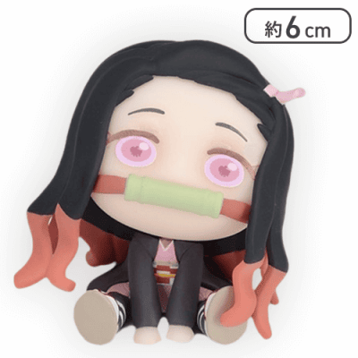 【禰豆子】「鬼滅の刃」 きゅるみー ミニフィギュア“竈門炭治郎＆竈門禰豆子”