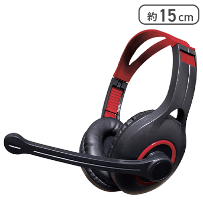 【レッド】AK RACING ゲーミングヘッドフォン