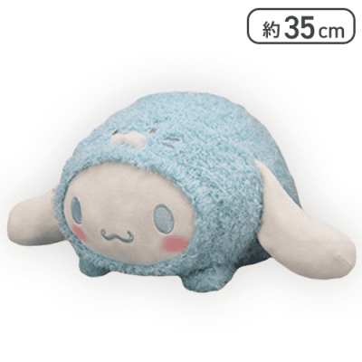 【保障できる】 シナモロール】サンリオキャラクターズ なでなであざらしBIG ぬいぐるみ