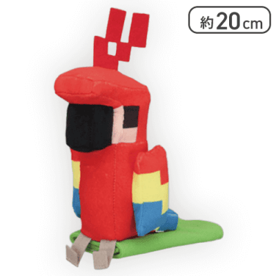 【オウム】マインクラフト 肩乗りぬいぐるみ