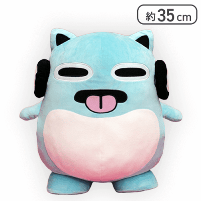 【単品配送不可】ブルーハムハム BIGぬいぐるみ-べー-