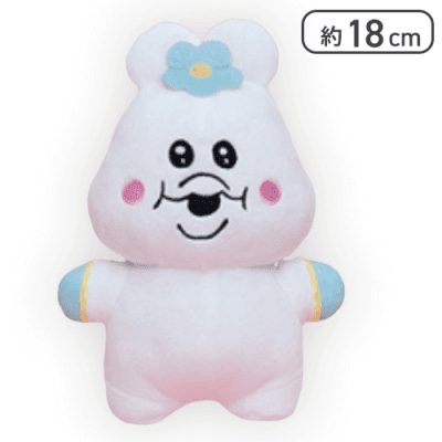 【笑顔】んぽちゃむ ぬいぐるみ2