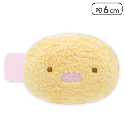 【とんかつ】すみっコぐらし フェイスぬいぐるみヘアクリップ