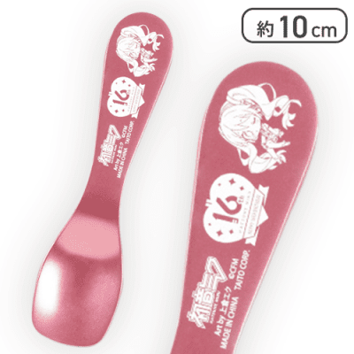 【ピンク】初音ミク Happy 16th Birthday アイスクリームスプーン