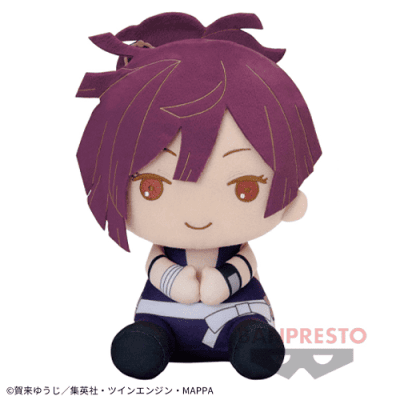 【杠】地獄楽 もふぐっと ぽふっとぬいぐるみ-杠・山田浅ェ門 付知-