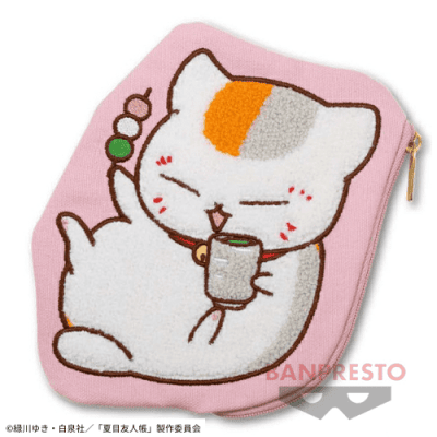 【だんご】夏目友人帳 サガラ刺繍ポーチ