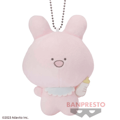 【あさみみちゃん】あさみみちゃん カバンに付けられるぬいぐるみ-ばぶみみちゃんとなかまたち-