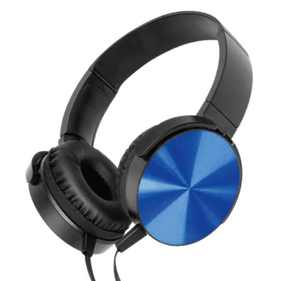 【ブルー】EDGE SOUNDヘッドフォン 3