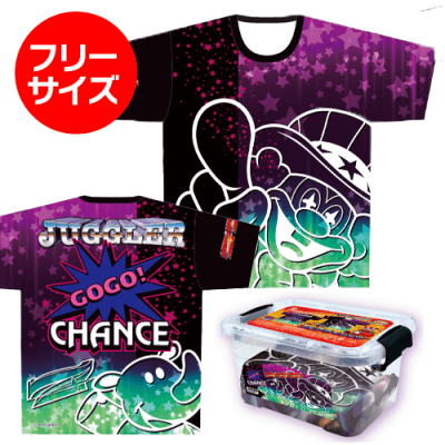 ピエロ】コンコレJUGGLERフルグラTシャツ | オンラインクレーンゲーム