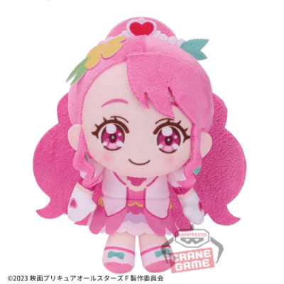 【キュアグレース】映画プリキュアオールスターズF コロっとまんまる プリフェイスぬいぐるみ1