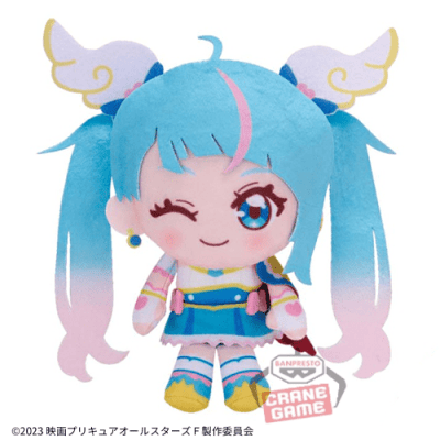 【キュアスカイ】映画プリキュアオールスターズF コロっとまんまる プリフェイスぬいぐるみ1