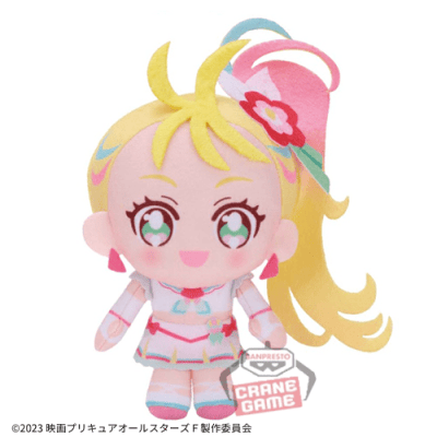 【キュアサマー】映画プリキュアオールスターズF コロっとまんまる プリフェイスぬいぐるみ2