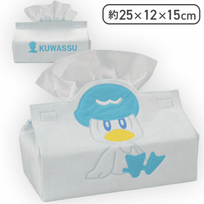 【クワッス】ポケットモンスター プレミアムティッシュボックスカバー -ニャオハ ホゲータ クワッス-