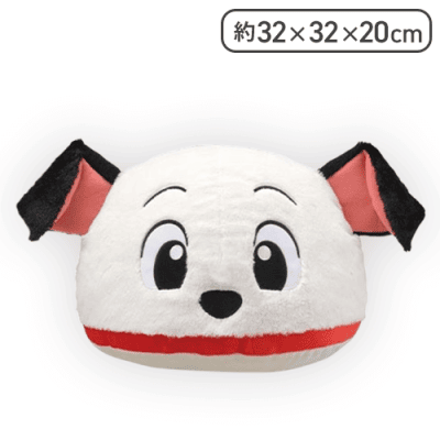 【ラッキー】101匹わんちゃん プレミアムドームクッション “ラッキー＆パッチ”