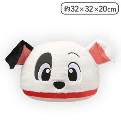 【パッチ】101匹わんちゃん プレミアムドームクッション “ラッキー＆パッチ”