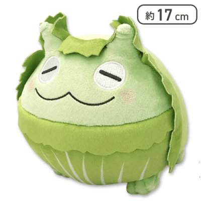 【キャベツガエル】おやさい妖精さんぬいぐるみ3