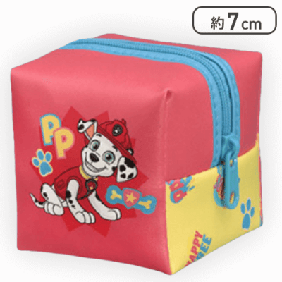 【マーシャル(レッド)】パウ・パトロール キューブポーチ