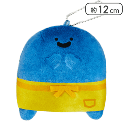 【名も無き者】お文具といっしょ ボールチェーン付きエプロンぬいぐるみ