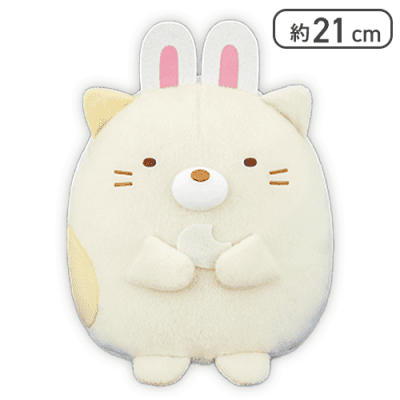 【ねこ】すみっコぐらし お月見ころっとぬいぐるみ